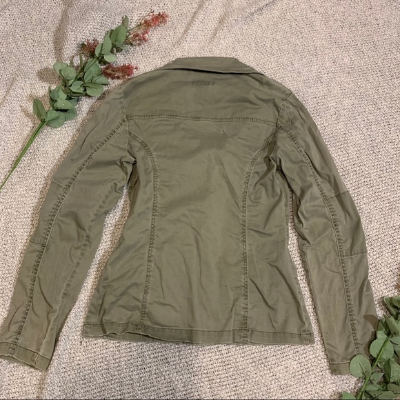 Z. Cavaricci Vintage Olive Green Utility Jacket - Picture 4 of 10